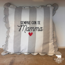 Carica l'immagine nel visualizzatore di Gallery, Cuscino “Sempre con te mamma”