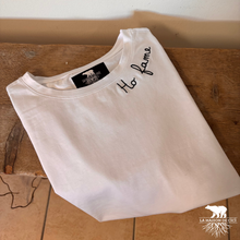 Carica l'immagine nel visualizzatore di Gallery, Maglietta HO FAME – Collo parlante, pancia pure