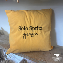Carica l'immagine nel visualizzatore di Gallery, Cuscino SOLO SPRITZ, GRAZIE
