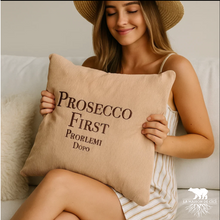 Carica l'immagine nel visualizzatore di Gallery, Cuscino PROSECCO FIRST, PROBLEMI DOPO