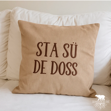 Carica l'immagine nel visualizzatore di Gallery, Cuscino STA SU DE DOSS