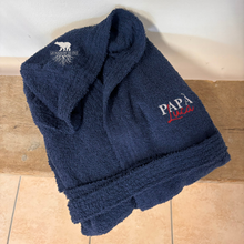 Load image into Gallery viewer, Dad’s Personalized Bathrobe – Made Just for Him!