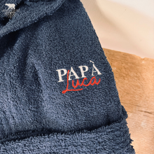 Load image into Gallery viewer, Dad’s Personalized Bathrobe – Made Just for Him!