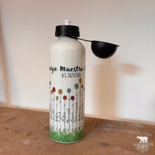 Carica l'immagine nel visualizzatore di Gallery, Borraccia in alluminio con i fiori