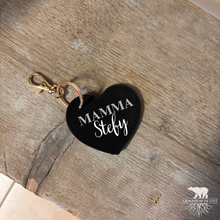 Carica l'immagine nel visualizzatore di Gallery, Portachiavi Nero Mamma