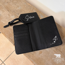 Carica l'immagine nel visualizzatore di Gallery, portapassaporto_custom_nero_2