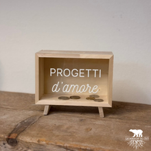 Carica l'immagine nel visualizzatore di Gallery, Salvadanaio "Progetti d'Amore"