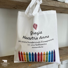 Carica l'immagine nel visualizzatore di Gallery, Shopper grazie maestra