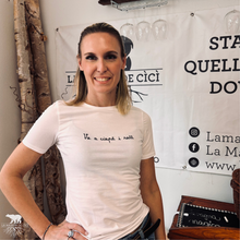 Carica l'immagine nel visualizzatore di Gallery, T-shirt ricamata - Va a ciapà i ratt